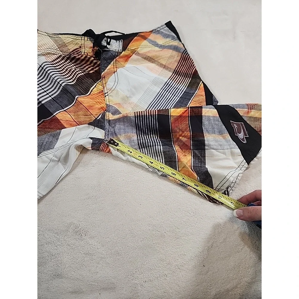 Oneill Swim Trunks Orange‎ Black Size 33